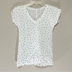 Artisan NY White Star 100% Pima Cotton Tshirt Size XS